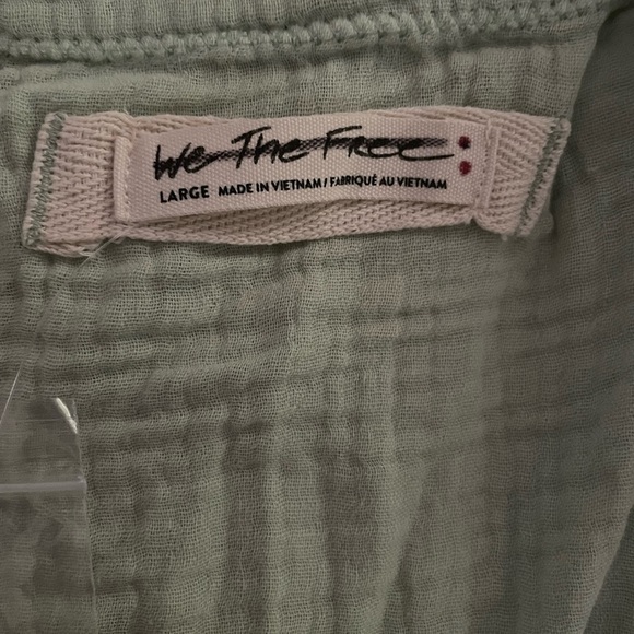 Free People We The Free Summer Daydream Buttondown Top - Picture 7 of 7